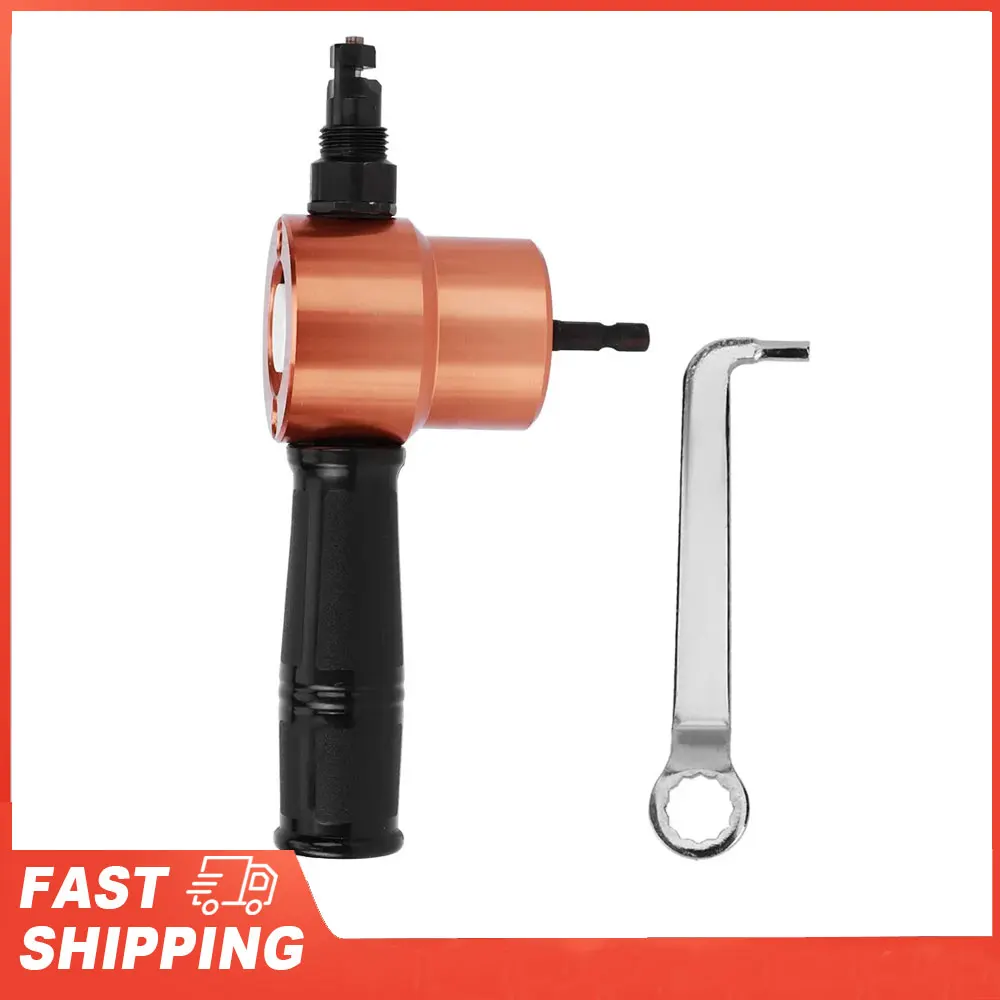 

Double‑Headed Cutter Sheet Metal Nibbler Drill Cutting Tool Power Drill Accessory Double‑Headed Cutter Sheet Metal Nibbler