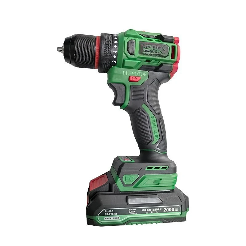 

Hand Drill Brushless High-power Lithium Battery Hand Drill Household Type Rechargeable Type