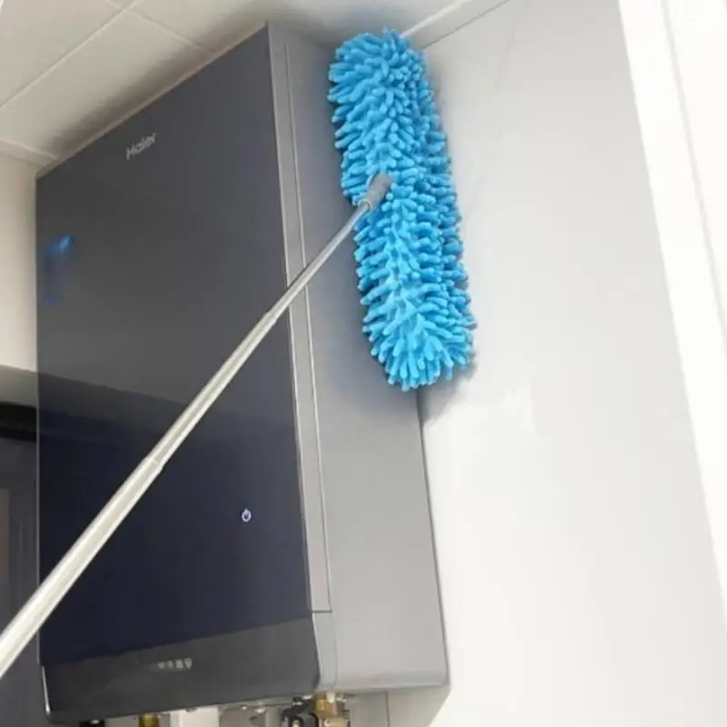 Fan Dusting Brush Extendable Telescopic Cleaning Duster Brush Long Handle Dusting Wand For Ceiling Fan-FurniturelChenille Duster
