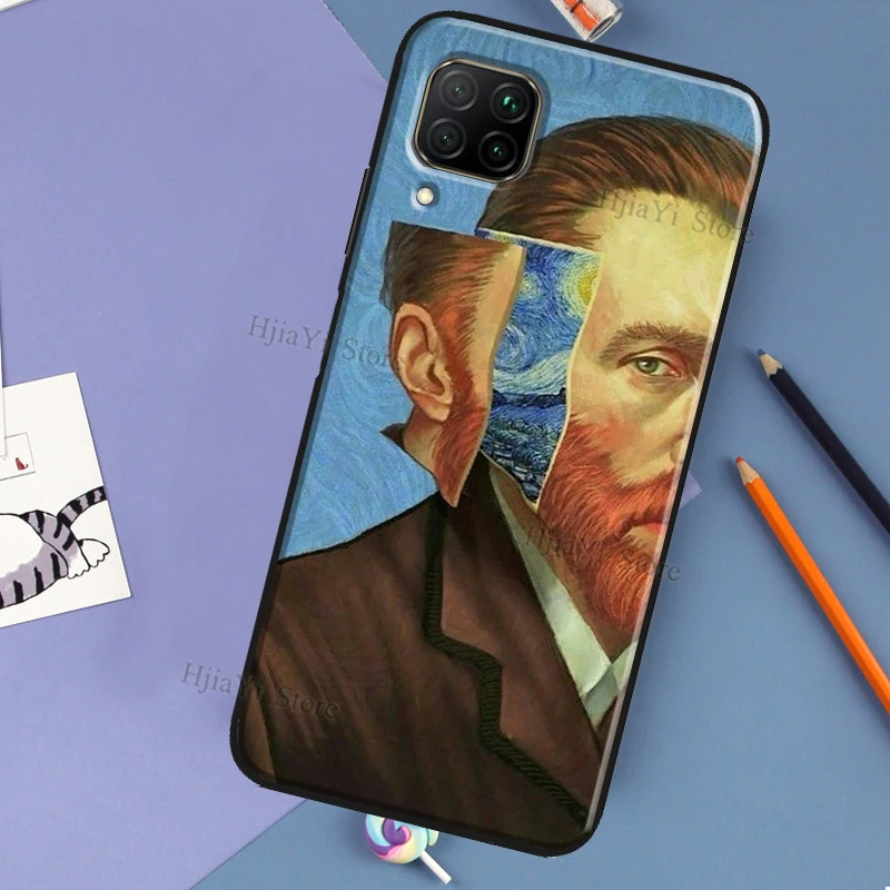 Van Gogh Starry Night Case For Huawei P60 P40 P20 P30 Pro Nova 5T 9 P Smart Honor X8 X9a 50 70 Magic 5 Lite Cover