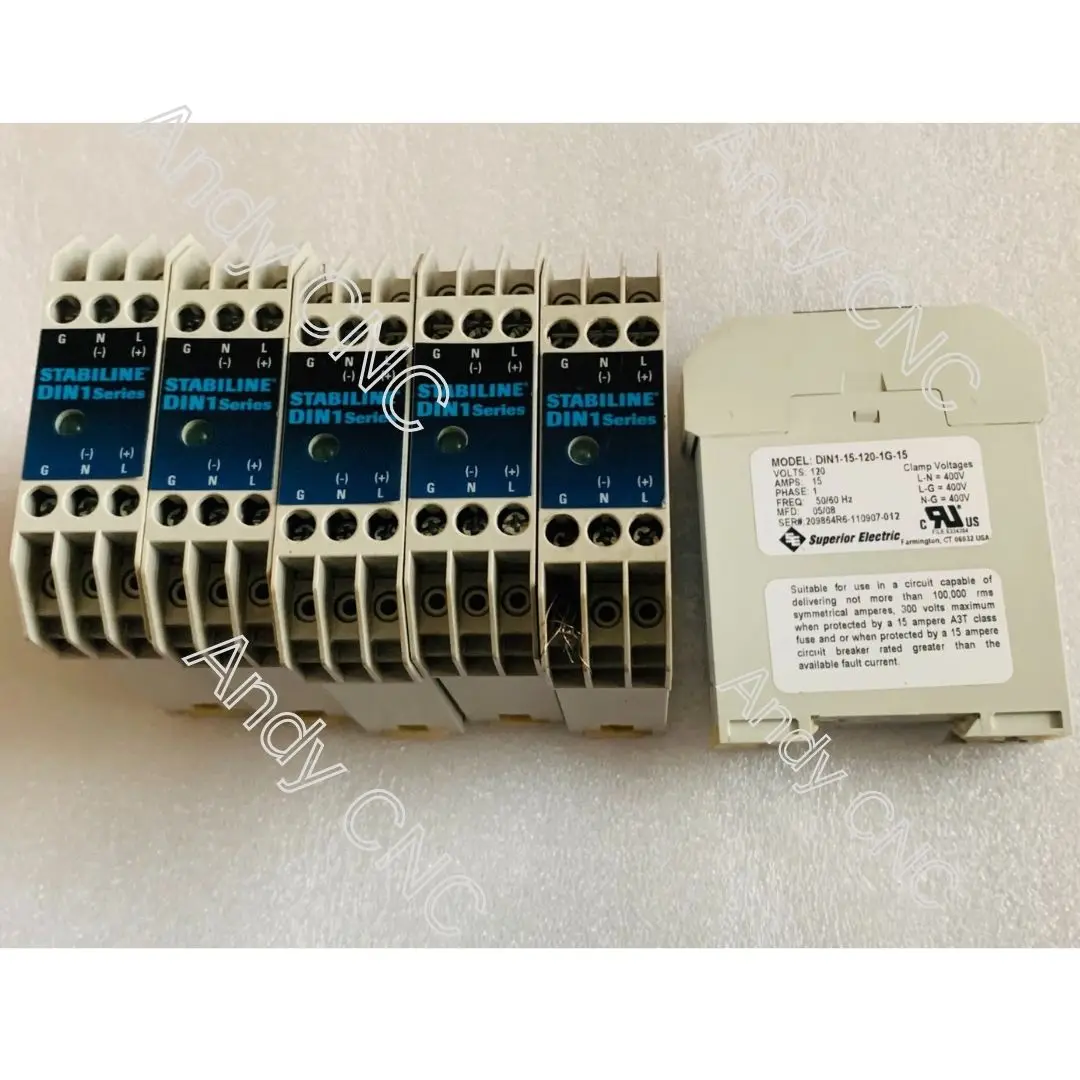 Used DIN1-15-120-1G-15 safety relay Test OK Fast Shipping