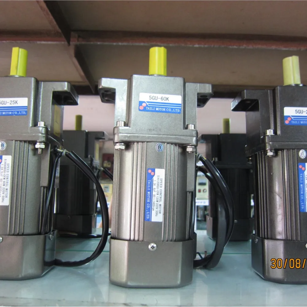 Imagem -05 - Motor de Controle de Velocidade com Caixa de Velocidades Monofásico 220v ca 5gu3k180k Regulador de Velocidade Frente e Verso 120w