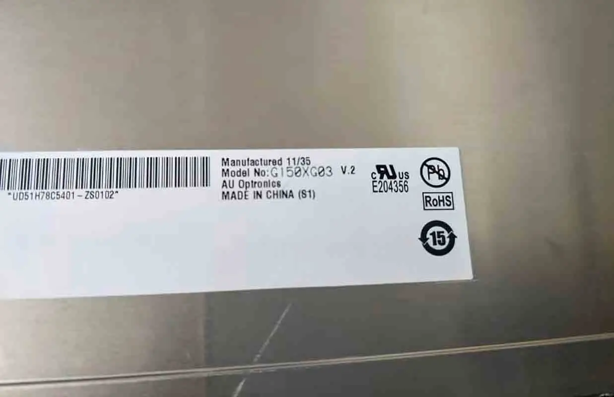15 zoll G150XG03 V.2 LCD Screen Display Panel