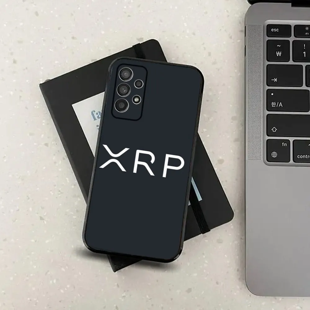 Xrp Ripple Crypto Phone Case For Samsung S24,S21,S22,S23,S30,Ultra,S20,Plus,Fe,Lite,Note,10,9,5G Black Soft Cover