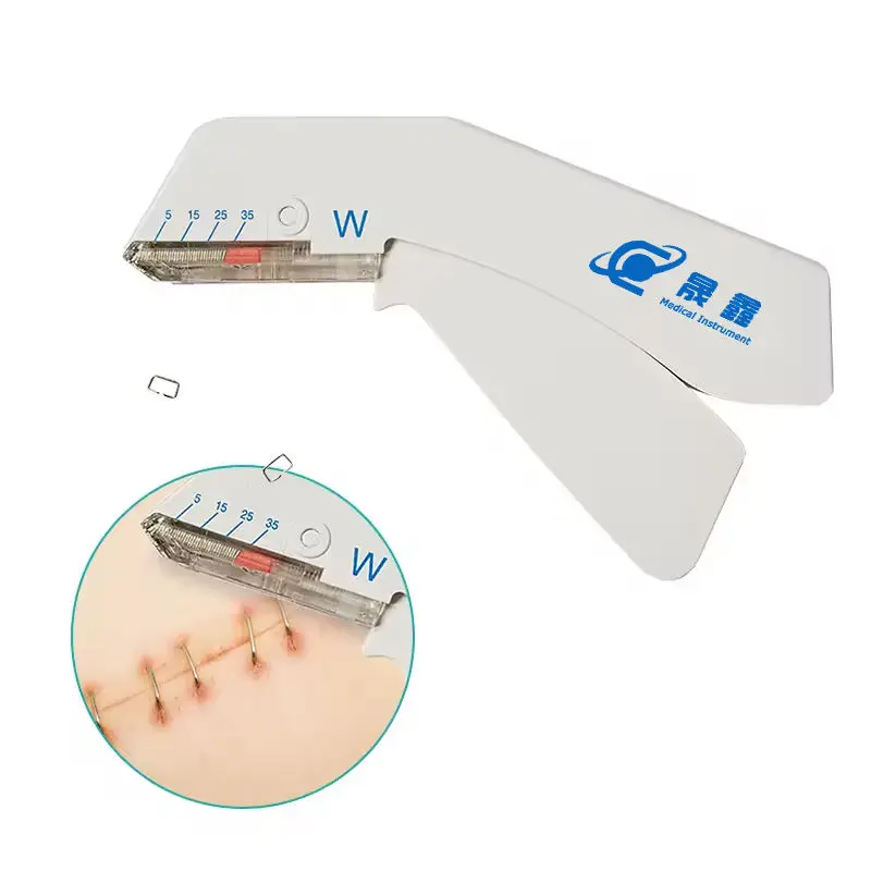 

Sterile Regular Medical Veterinary Stapler 35W Surgical Staples with Remover