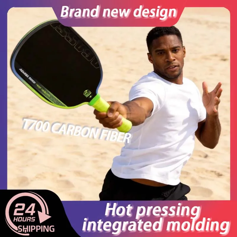 

2026 Agassi pro Pickleball Paddle GEN4 16mm TFP Foam Toray Surface Hot Pressed Integrated Molding for Enhanced Power And Spin