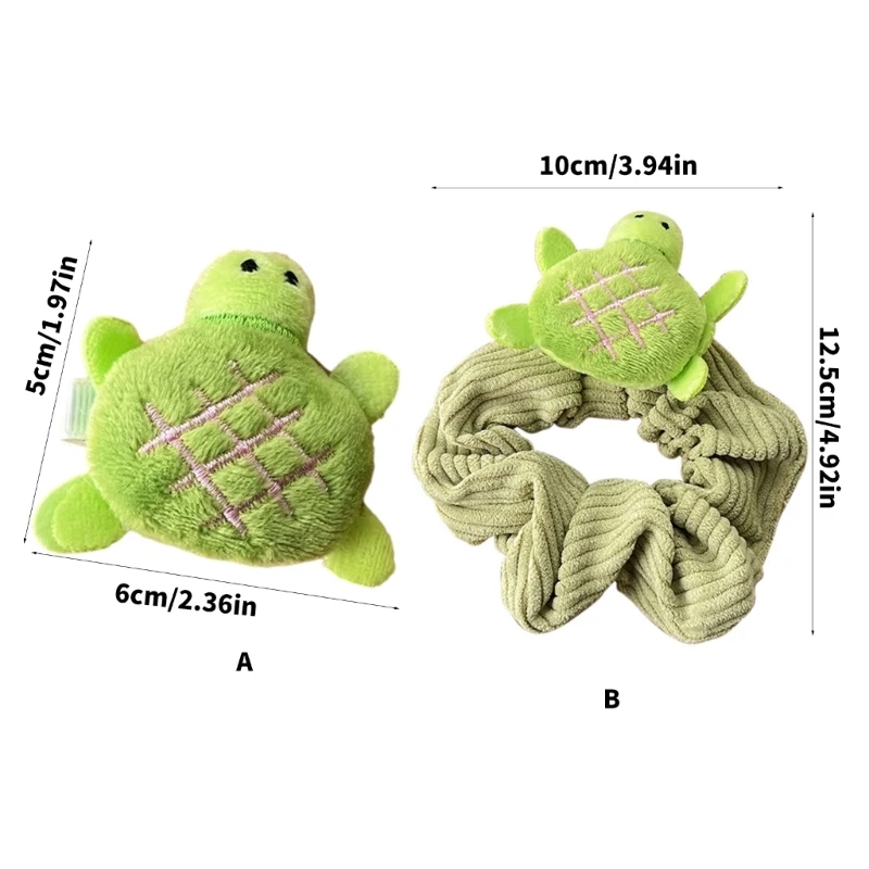 Jepit Rambut Kura-kura Ikat Rambut Pin Samping Elegan Alat Penata Rambut Anak-anak