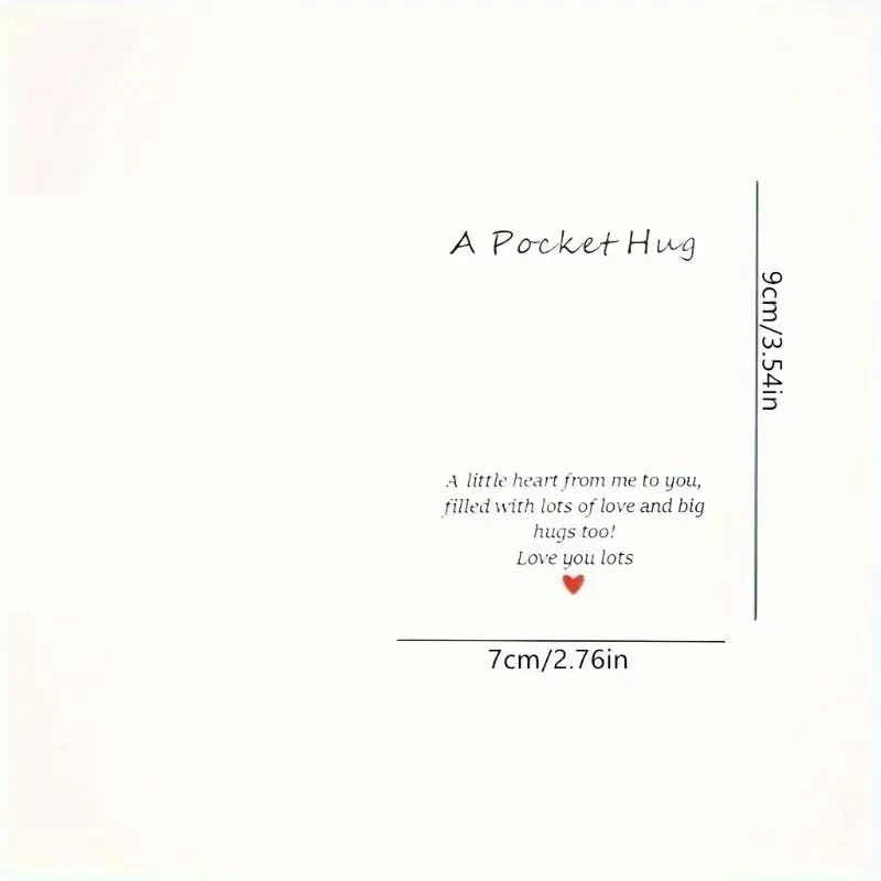 Charming Pocket Hugs - Ideal Valentine\'s Day and birthday gifts, including greeting cards