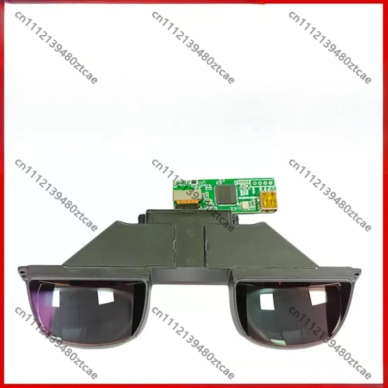 OLED Binocular Integrated Micro Display Module, High Definition HDMI Semi-transparent Video Glasses Module