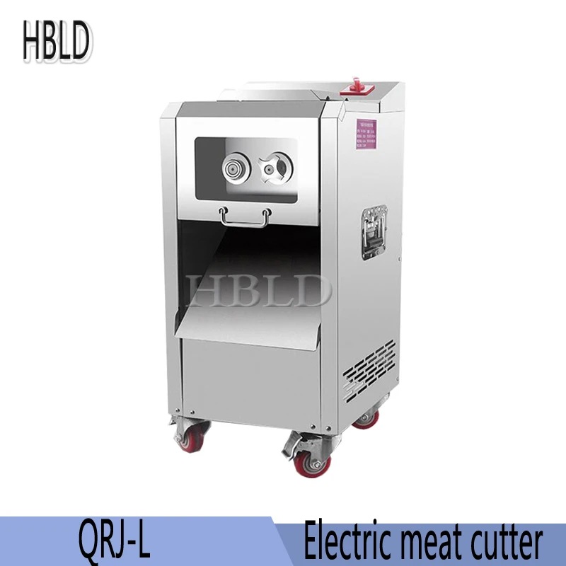 

110V/220V Meat Cutter, Electric Beef Slicer, Commercial Stainless Steel Vegetable Shredder