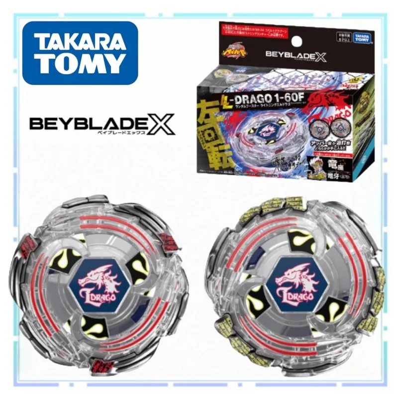 TOMY BEYBLADE X giroscopio giratorio periférico BX-00 Thunder Dragon paquete aleatorio caja ciega colección de juegos de batalla de escritorio