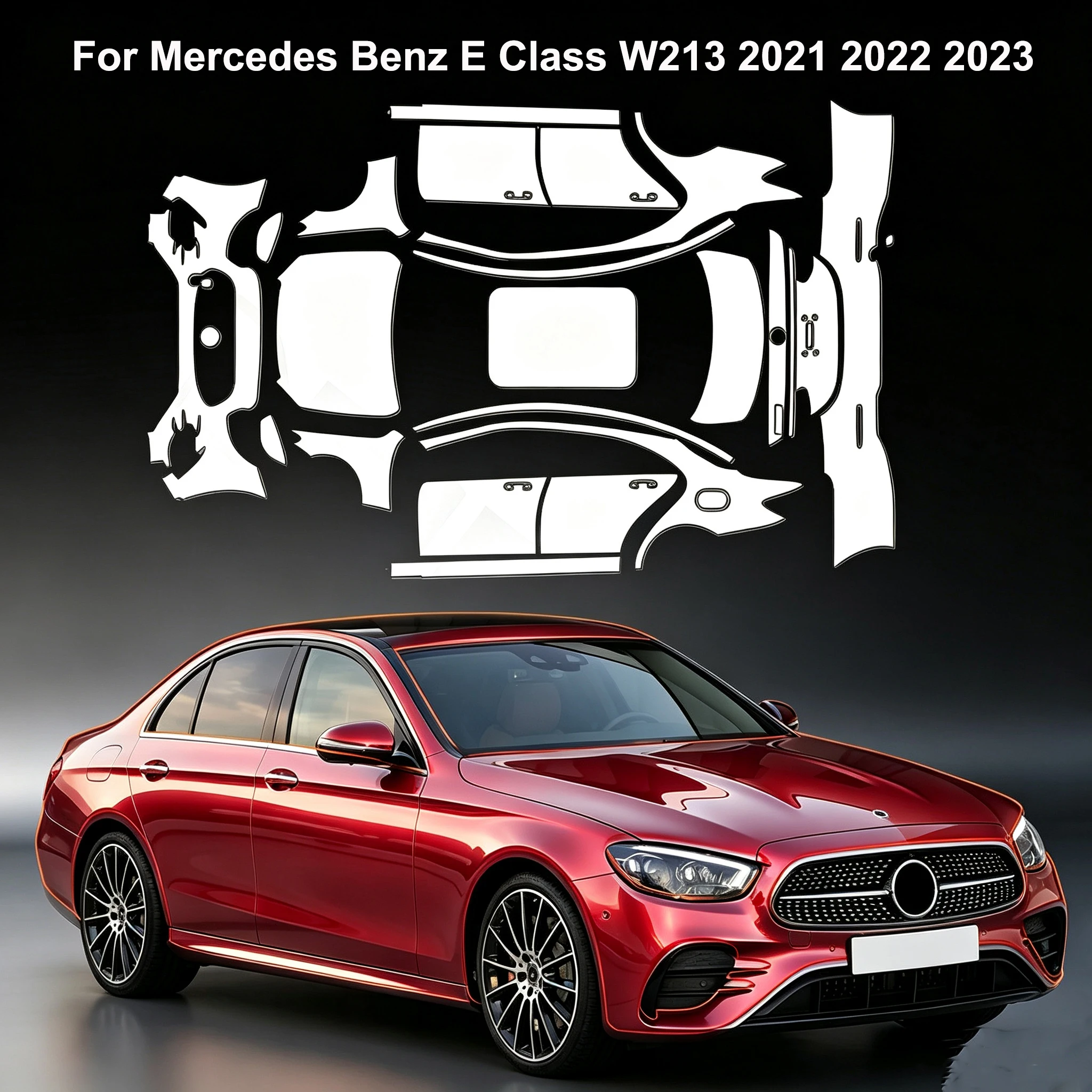 filme-de-protecao-de-pintura-tpu-ppf-transparente-de-85-mil-kit-pre-cortado-resistente-a-arranhoes-para-carro-para-benz-classe-e-w213-2021-2023