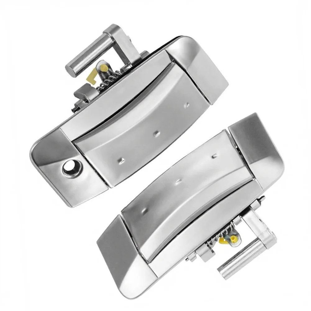 

Front Outer Door Handle Left Right Pair Silver Color For Nissan 350Z All Models 2003 To 2009 Direct Fit 80606 CD01E 80607 CD41E