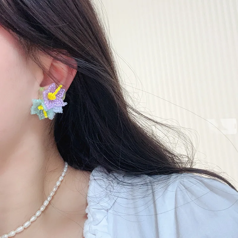 Sweet wind dream earrings female cure clever sense earrings