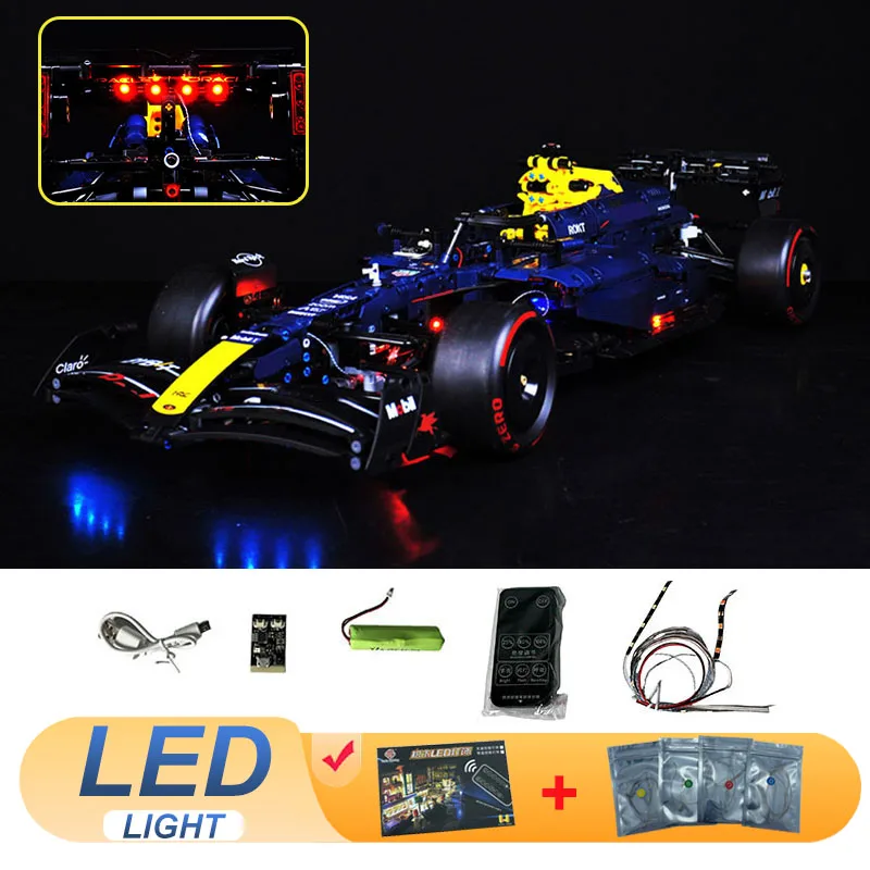 

LED Light Kit For LEGO 42206 F1 Style Race Vehicle Ideas DIY Toys Gift (Not Include Building Blocks Bricks Kits Sets Model)