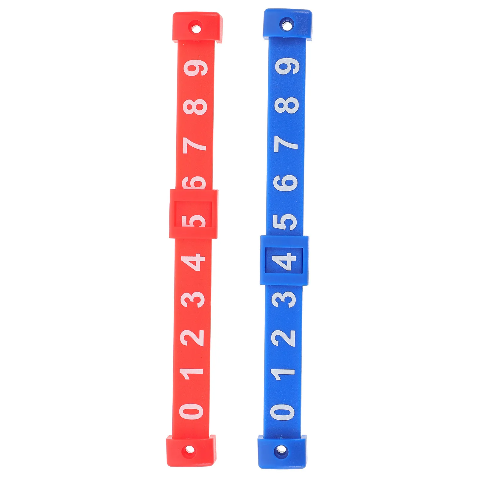 

2 шт. счетчики очков для настольного футбола, прочные счетчики из полипропилена, аксессуары для футзала, счетные табло с четкими цифрами, принадлежности для настольных игр