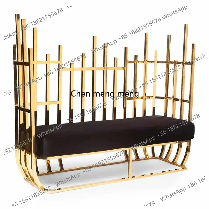 Factory Sale Royal Wedding Throne Sofa Chairs For Bride And Groom Used Wedding Chairs