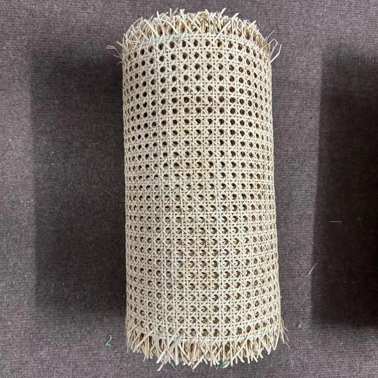 15 Meters Natural Indonesian Real Rattan Cane Webbing Roll Furniture Chair Table Ceiling Background Door DIY Material supplies