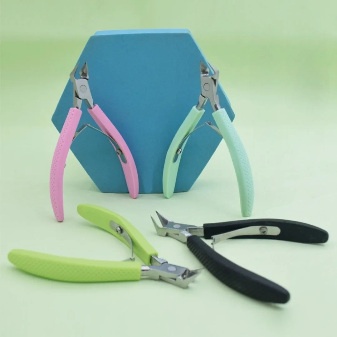 

Professional Toenail Clippers For Thick Ingrown Nails Wide Opening Upgrade Non-Slip Handle Toenail Nail Clipper Cuticle Nippers