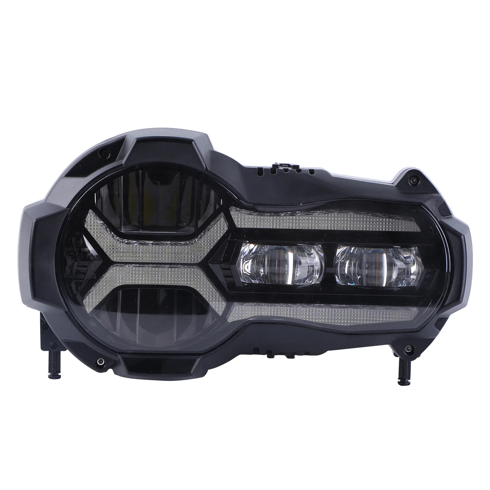 E24 Emark Black Led Headlight Headlamp For BMW R1200GS R 1200 GS ADV Adventure  2014-2019 Motorcycle Head Lamp Plug and Play