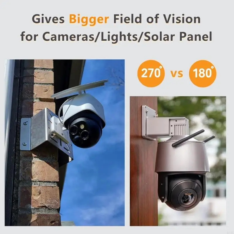 ขาตั้งยึดกล้องอเนกประสงค์สำหรับอุปกรณ์ติดตามความปลอดภัยพร้อมมุมที่ปรับได้