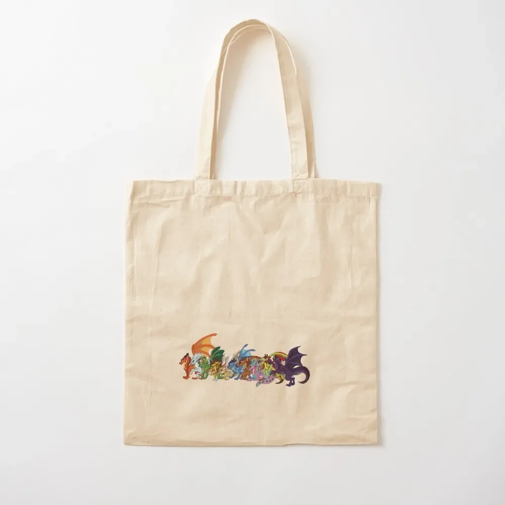 

Wings of Fire Dragonets Tote Bag canvas bags free delivery bags custom fabric bag Tote Bag