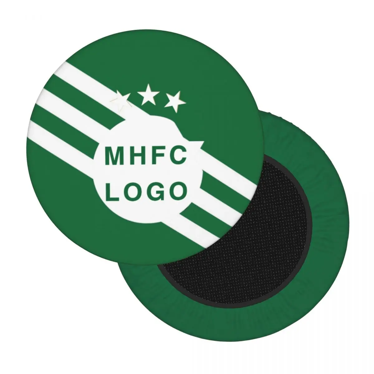 Israel F.C MHFC Champion Round Chair Cover Removable Stool Cover Solid Seat Cushion Protector