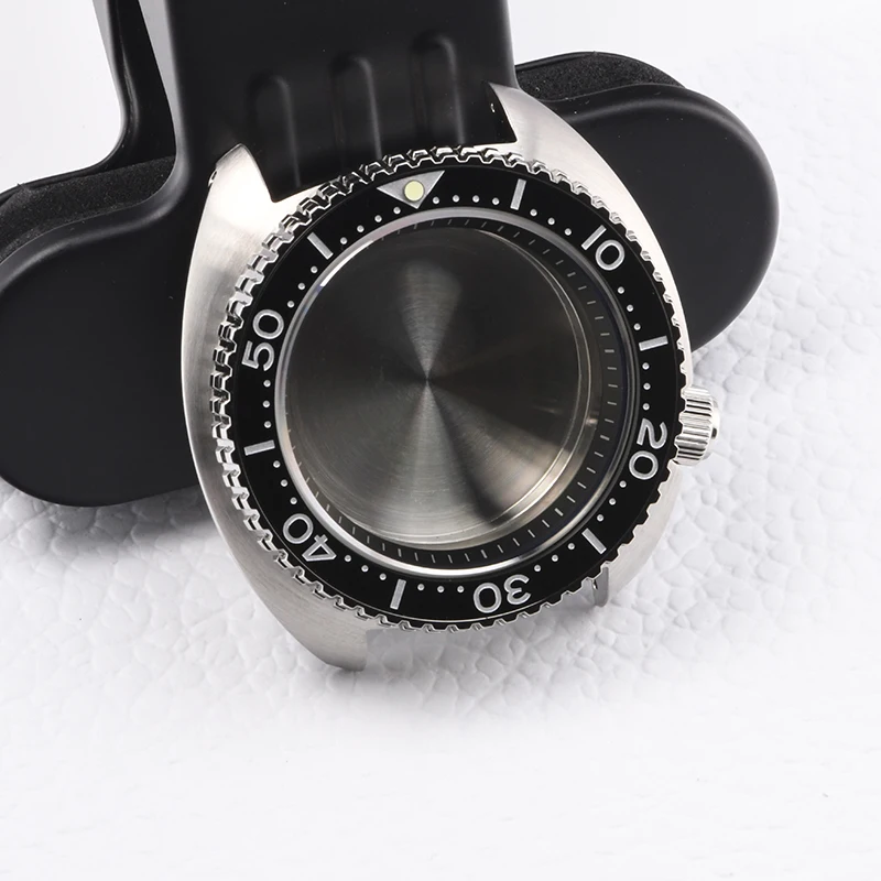 

3.8 O'clock Watch Case Stainlesssteel 6309 super luminous Sapphire glass for NH35A/36A Automatic movement Diving watch Seiko mod