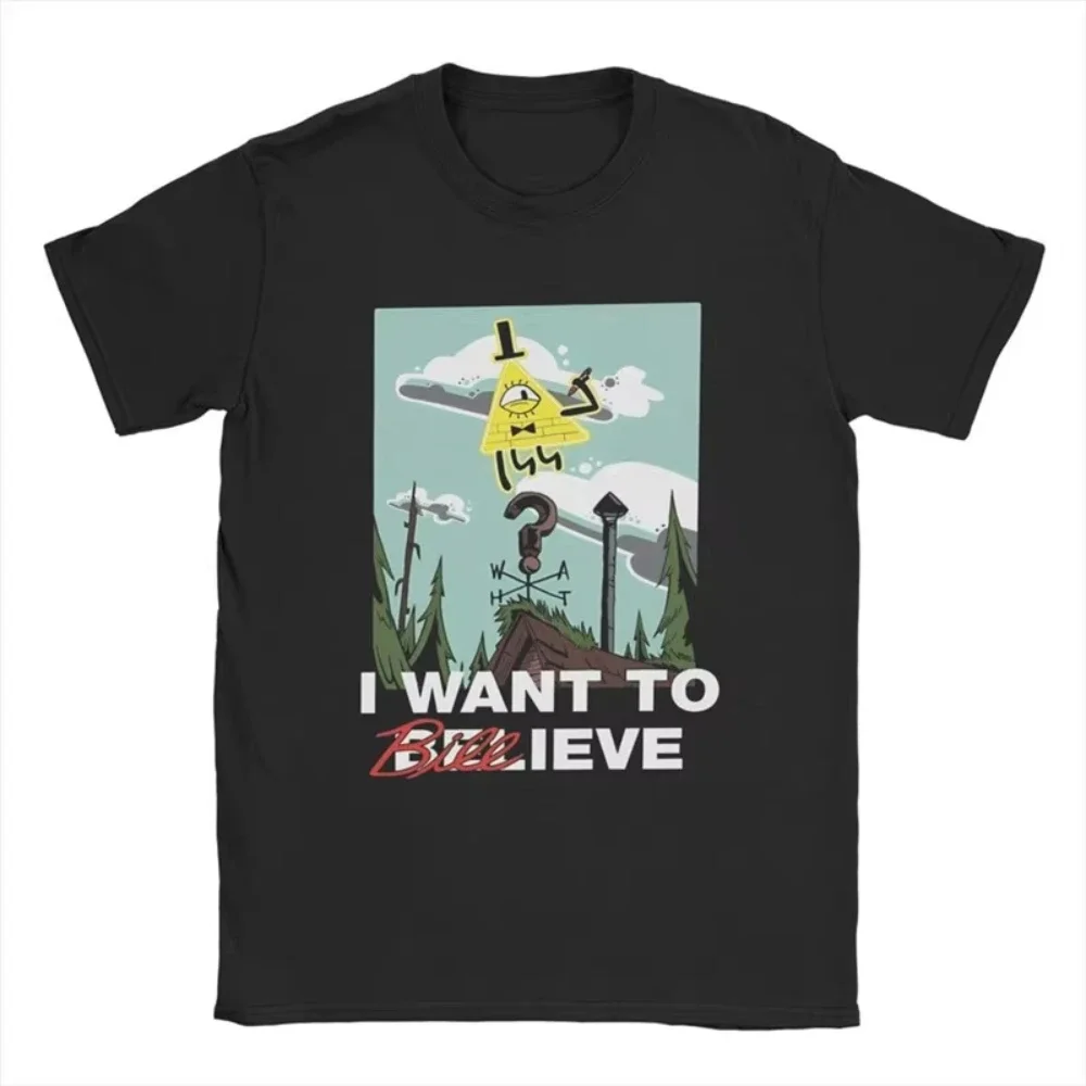 Sommer-Mode-Marken-T-Shirt für Herren und Damen mit Gravity Falls-Motiv und Passwort-Aufdruck, Lässiges Oberteil, Locker Geschnitten, für Fitness – Detail 6