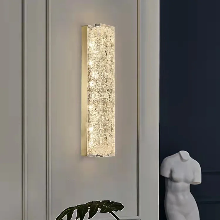 

Light luxury living room wall lamp Modern simple background wall High-end wall lamp Staircase study Sun room Bedroom bedside wal
