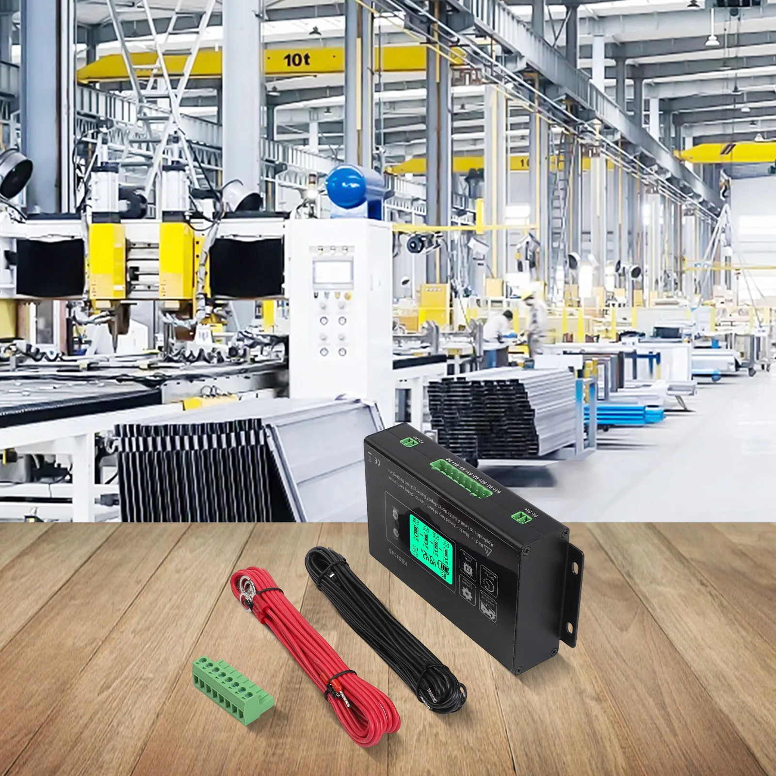 Automatic Battery Balancer Battery Regulator Battery Charging 12V Lithium Battery Pack 4 Series Connection Aluminum Alloy Shell