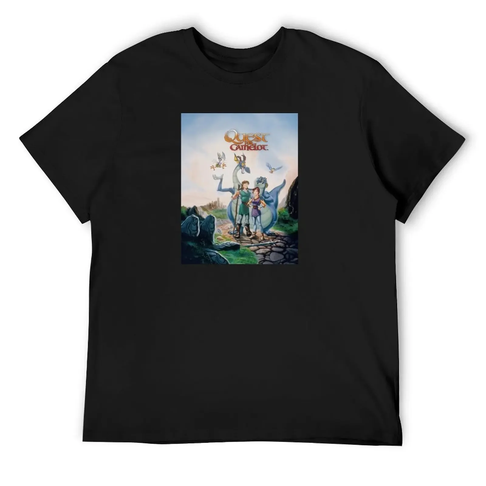 Quest For Camelot T-Shirt quick drying cheap stuff t shirts for men graphic