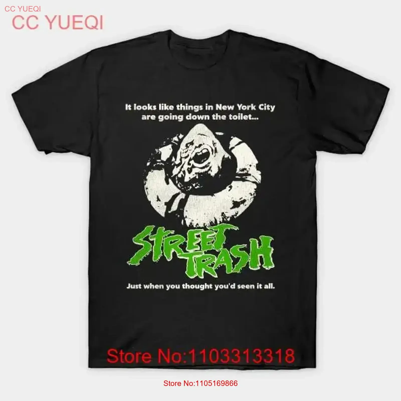 New Street Trash 80s Cult Classic Horror Movie Made in Australia T Shirt S 5XL vintage Washed Stylish Breathable Stretched