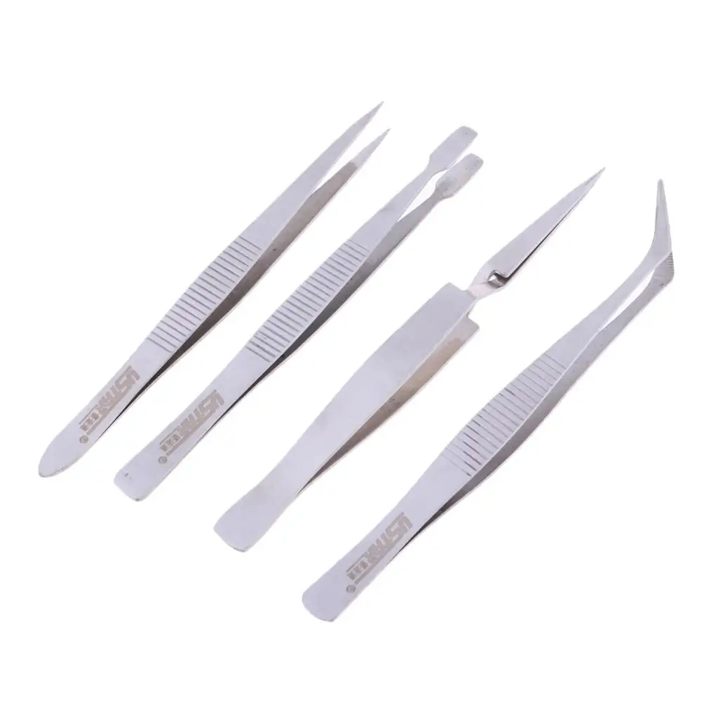 

Basic Tool Tweezers Cut Pliers Kit for Model Building Professional Tool
