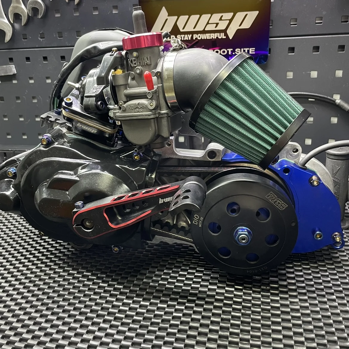 Engine 70cc Dio50 Af18 Full Complete Plug And Play BWSP Racing Kit