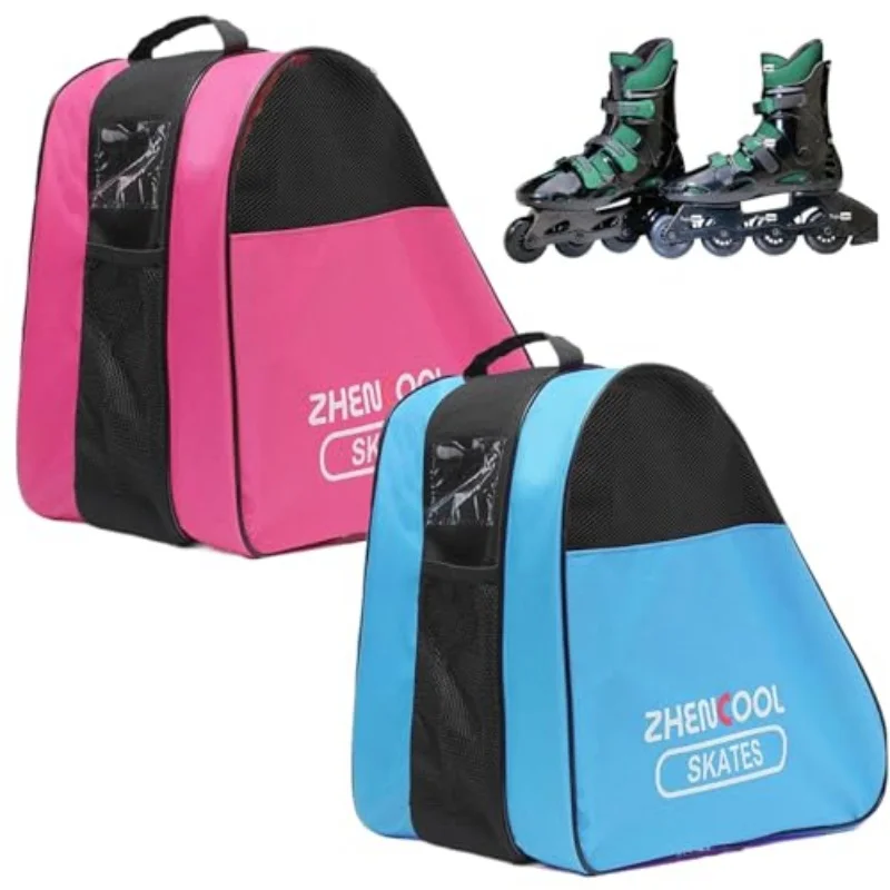 Tragbare Rollschuhe Tasche Eislaufen Tasche Große Kapazität Atmungsaktive Kinder Inline Skates Tasche Skates Lagerung Tasche Skating Schuhe Tasche