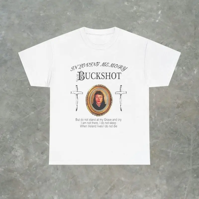 

Мемориальная футболка Buckshot, Mound с привидениями, Buckshot, Сематирий