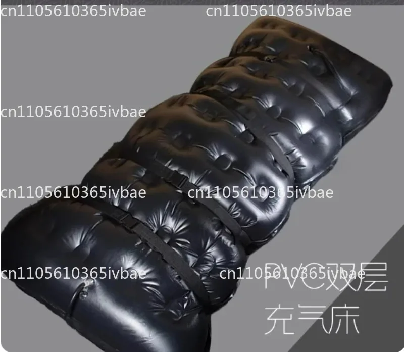 Inflatable Bed PVC Latex Vacuum Bed Vacbed Inflatable Mattress Double Air Chamber Extrusion 230x90cm
