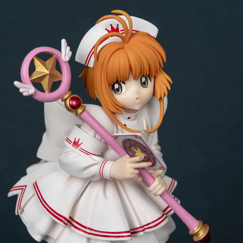 

Cardcaptor Sakura Protagonist Sakura Kinomoto Uniformed Bishoujo Gk Figure Toys Collect Decorate Anime Peripheral Birthday Gifts