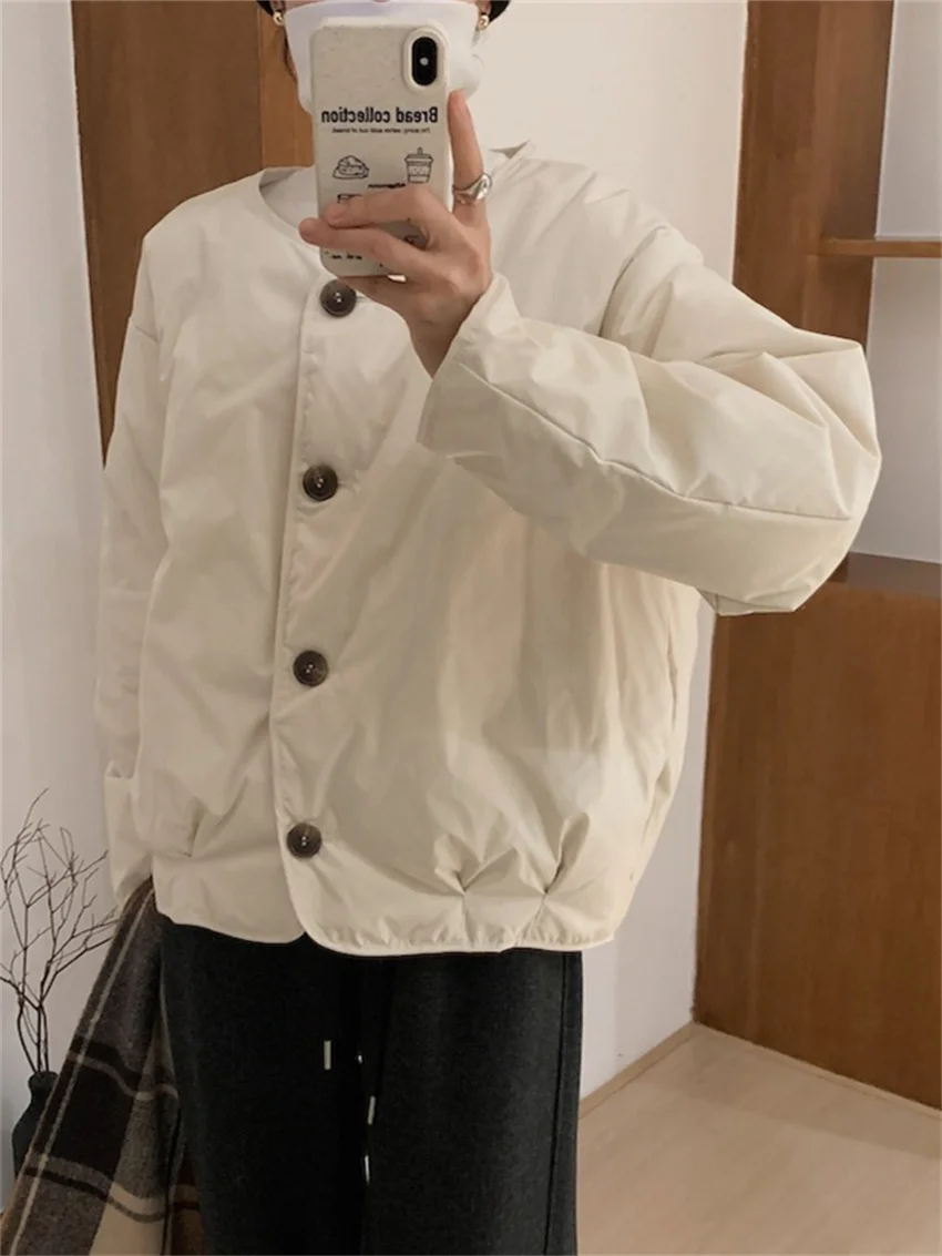 

Alien Kitty Casual Down Jackets Women Warm Winter Loose Daily Sweet 2024 New Slim Gentle Office Lady High Street Elegant Coats