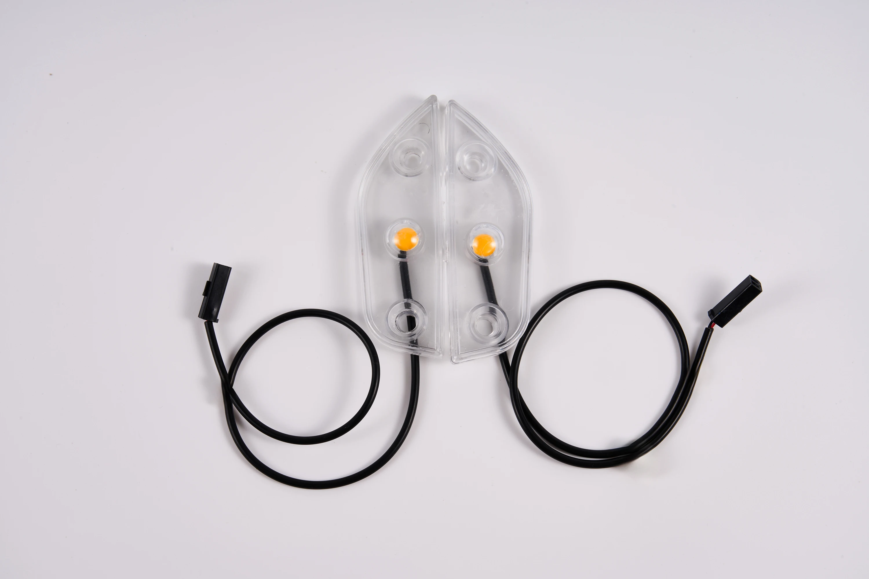 For CFMOTO 450SR LED Sequential Turn Signals Amber Flowing Blinkers Smoked Lens Universal Fit 450SR Accessories 450SRR Motorcycl