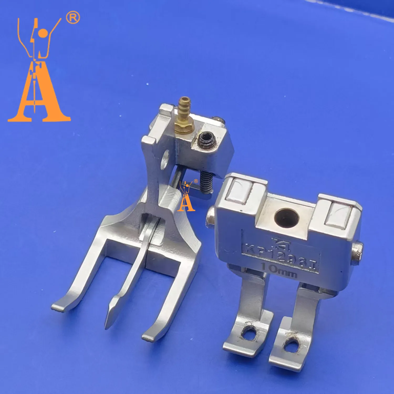 PFAFF 2-Needle 1246 1296 KP1296AO-N11 Pneumatic Center Guide Foot for Industrial Sewing Machines