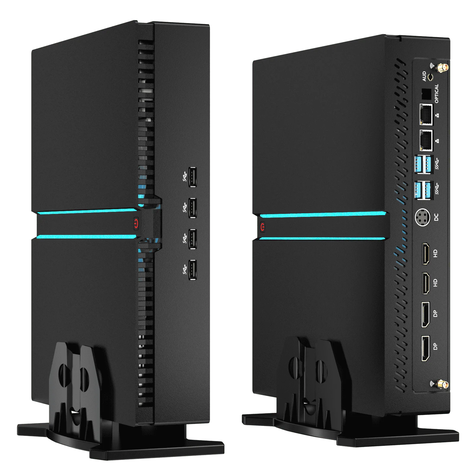 أحدث طراز لعام 2025 Intel Core I9 13900F RTX4070 12G شاشة فريدة من نوعها 2HD + 2DP 8USB DDR5 كمبيوتر صغير للألعاب عالي الأداء #5