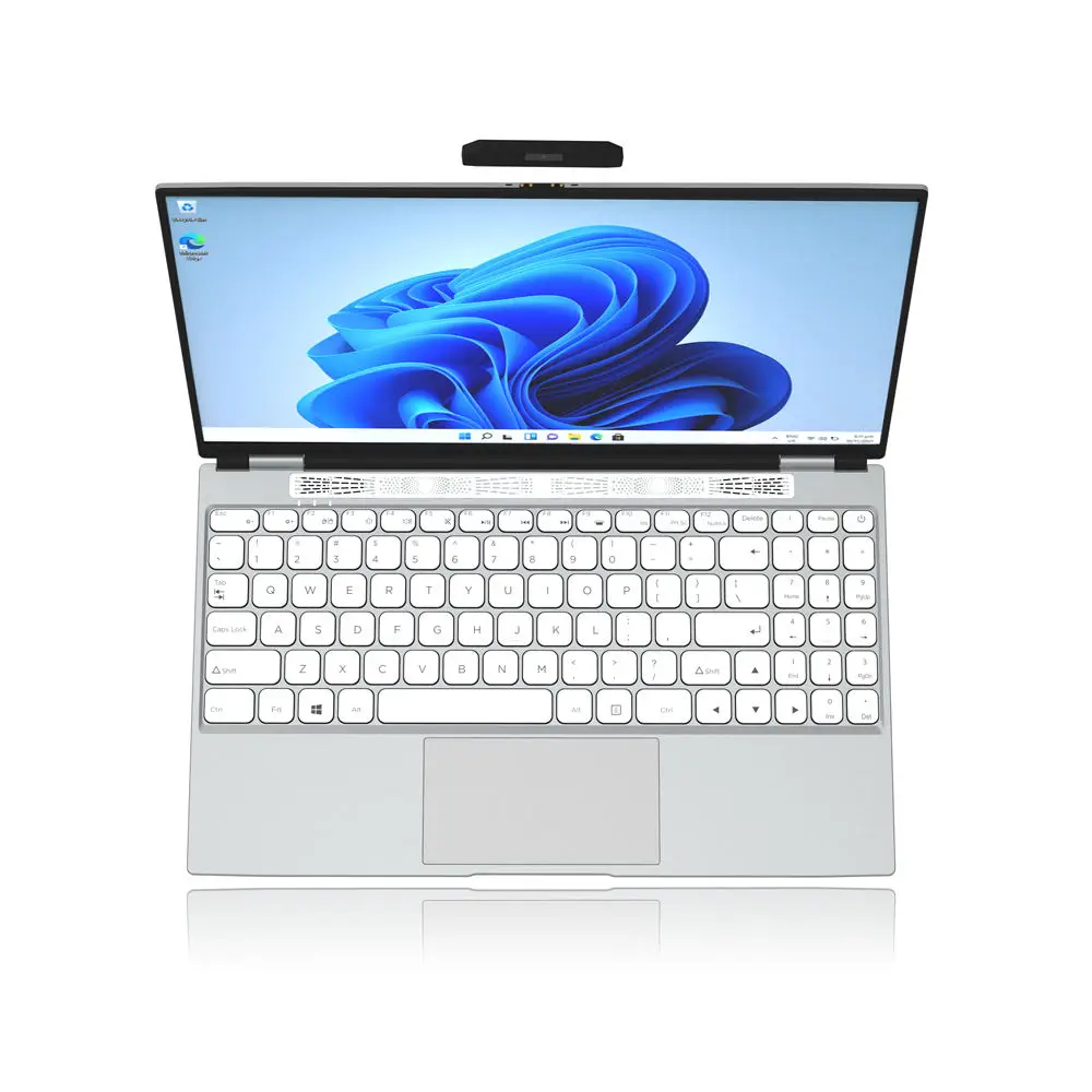 2023 Ultradunne Kantoorlaptops Draagbare Notebooks Computer Pc Windows 11 15.6 Inch Intel Celeron N 5105 16Gb Ddr4 1Tb Hider Camera