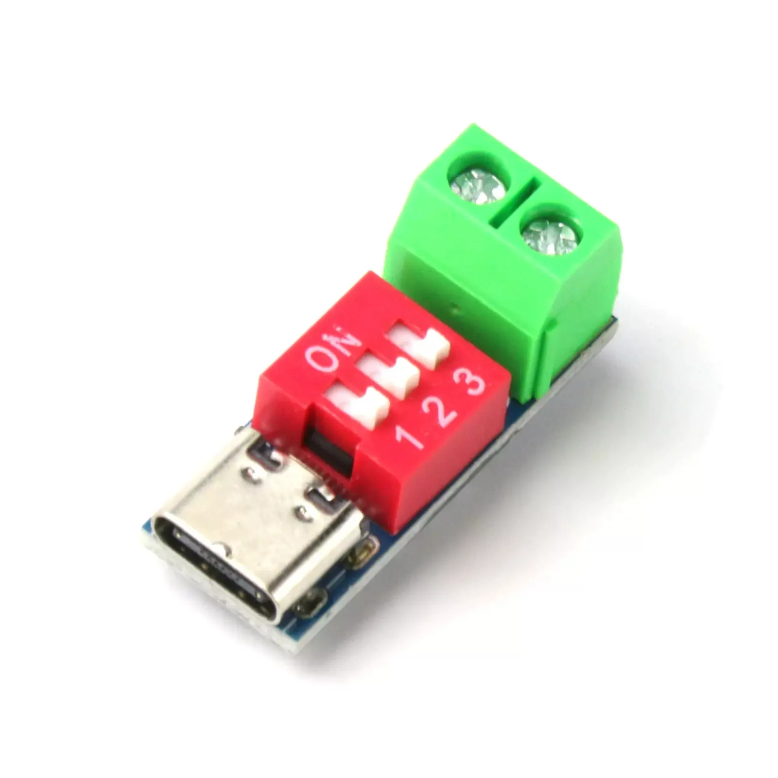 5pcs PD Trigger QC PD Fast Charger Test Board Adjustable Voltage 5V 20V DIP Switch for Laptop Phone