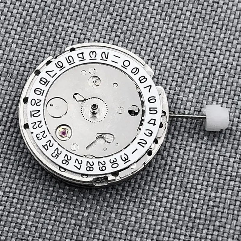 SCLS DG2813 Movement White Calendar Date Mechanical Automatic Movement Substitute Miyota 8215 821A Movement