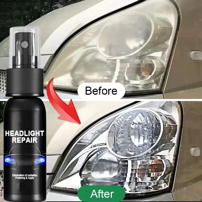 Líquido Universal para reparación de faros de coche, resistente al calor, reparación protectora de larga duración, agente de reparación de renovación, pulido, raspador, nuevo