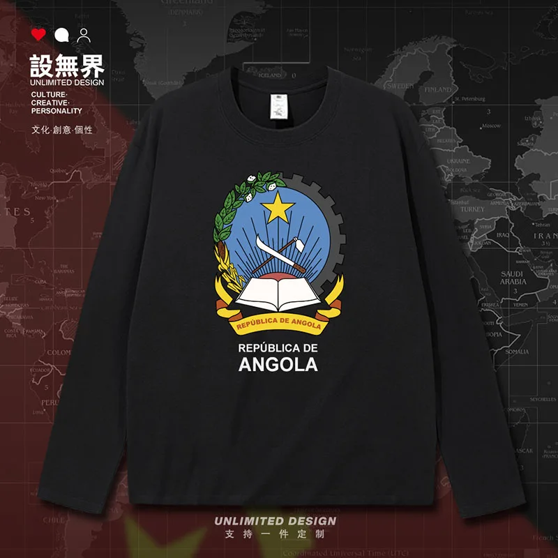 Republic of Angola Angolan AGO mens t shirt sporting brands t-shirt new jerseys meeting printed tops sports summer clothes