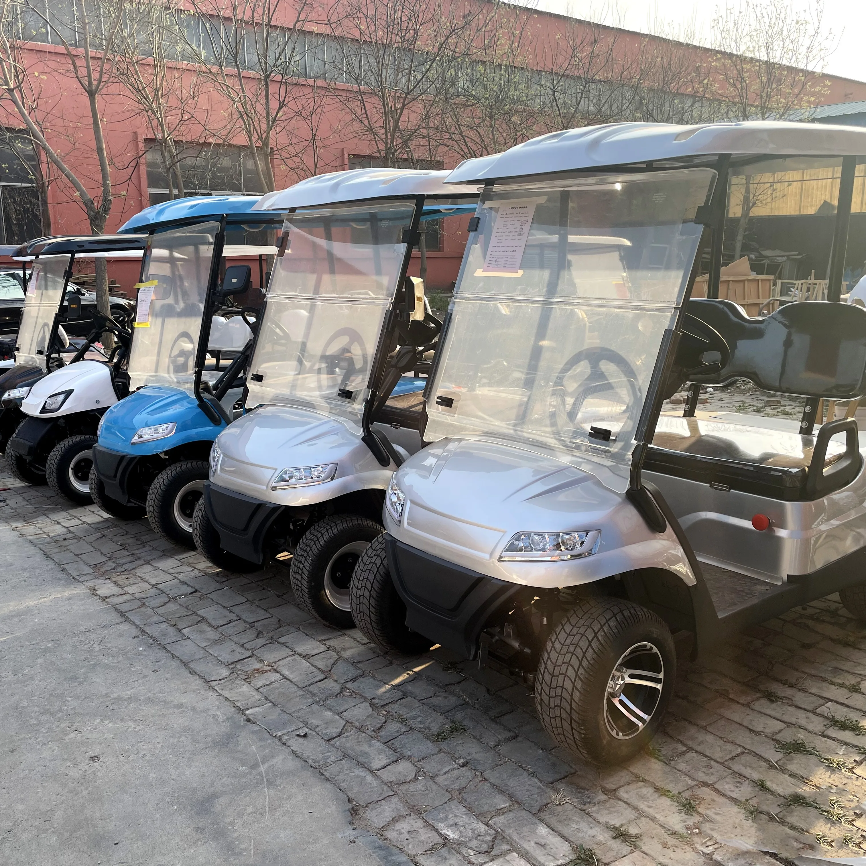 

China Wholesale Lifted Hunting Cart 4 Seat Mini Street Legal Electric Golf Cart Buggy for Sale Electric Golf Carts