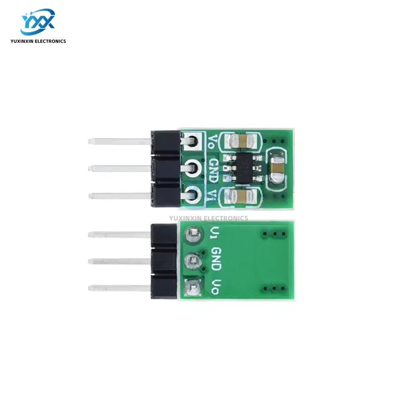 1/3/5 Uds Mini Boost & Buck convertidor CC/CC 1,8 V 3V 3,7 V 5V a 3,3 V bomba de carga regulada de bajo ruido módulo 2 en 1